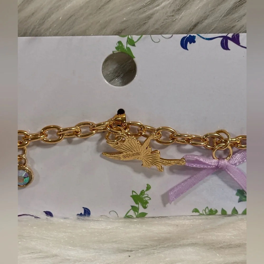Disney Tinkerbell Charm Bracelet NEW